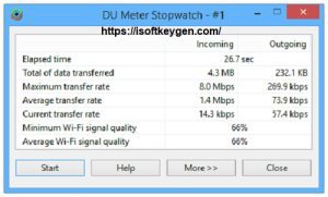DU Meter Crack 8.0.1 + License Key Free Download {2022} Latest