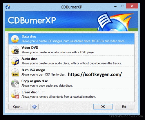 CDBurnerXP 4.5.8.7128 Crack With Serial Key Download [2022]